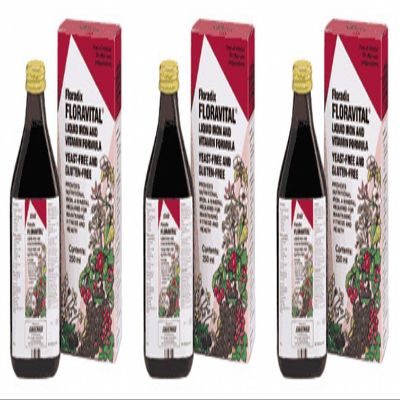 (3 PACK) - Floradix - Floravital Yeast And Gluten Fr | 250ml | 3 PACK BUNDLE