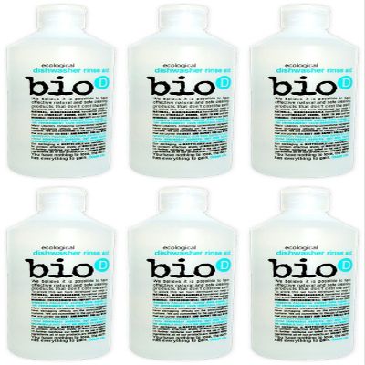 (6 PACK) - Bio-D - Dishwasher Rinse Aid | 750ml | 6 PACK BUNDLE