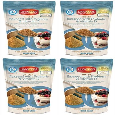 (4 PACK) - Linwoods - Flaxseed Probiotic & Vit D | 360g | 4 PACK BUNDLE