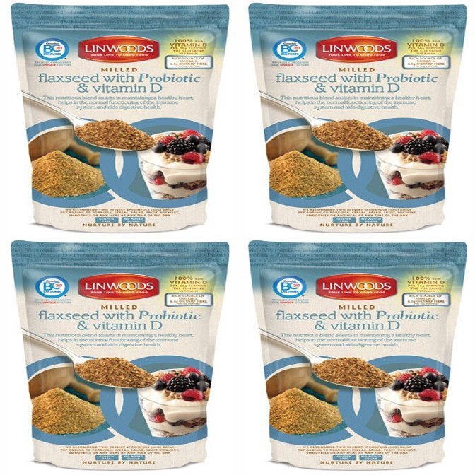 (4 PACK) - Linwoods - Flaxseed Probiotic & Vit D | 360g | 4 PACK BUNDLE
