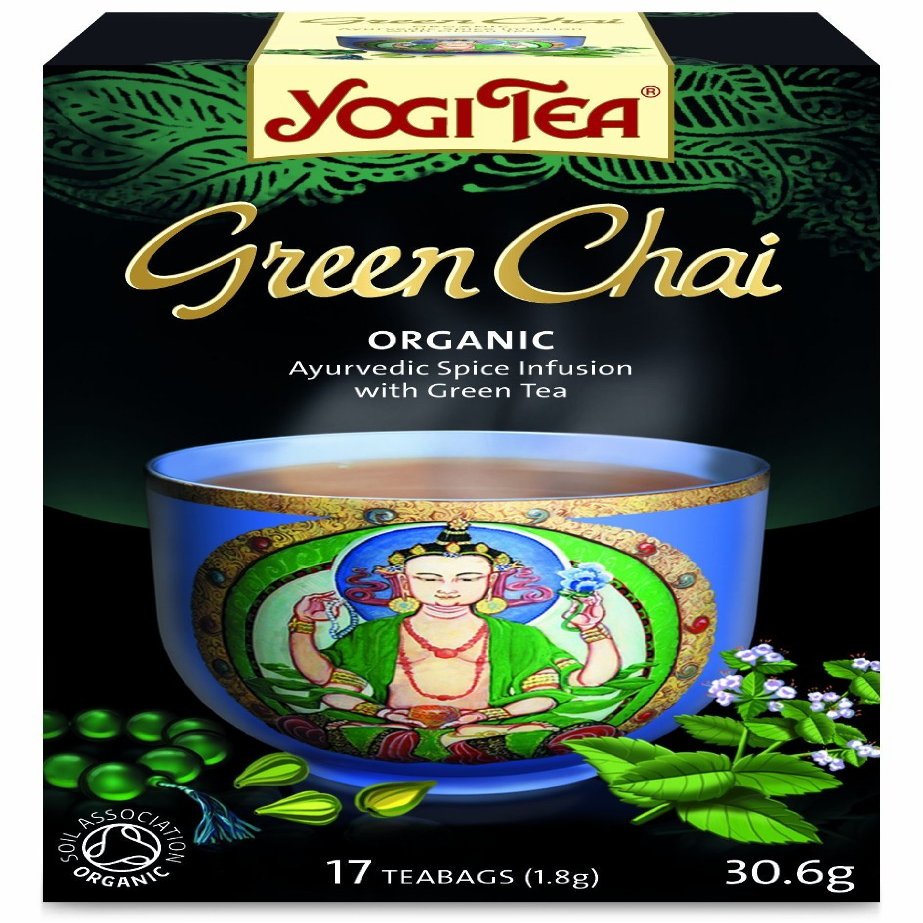 (2 Pack) - Yogi Tea - Green Chai | 17 Bag | 2 PACK BUNDLE