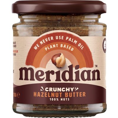 (2 Pack) - Meridian - Natural Hazelnut Butter | 170g | 2 PACK BUNDLE