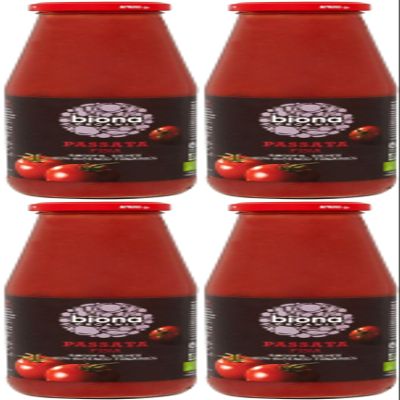 (4 PACK) - Biona - Organic Passata | 680g | 4 PACK BUNDLE