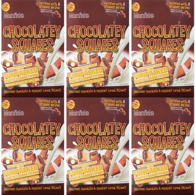 (6 PACK) - Mornflake - Chocolatey Squares | 375g | 6 PACK BUNDLE