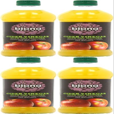 (4 PACK) - Biona - Organic Cider Vinegar | 500ml | 4 PACK BUNDLE