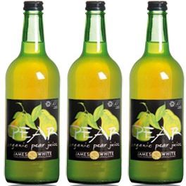 (3 PACK) - James White - Org Pear Juice | 750ml | 3 PACK BUNDLE