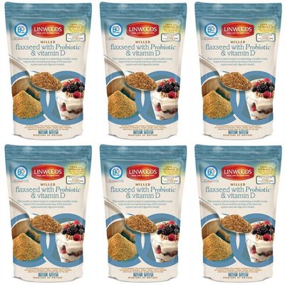 (6 PACK) - Linwoods - Flaxseed Probiotic & Vit D | 360g | 6 PACK BUNDLE
