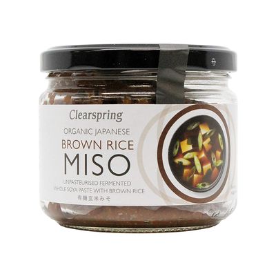 (10 PACK) - Clearspring - Organic Brown Rice Miso in Jar | 300g | 10 PACK BUNDLE