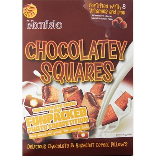 (2 Pack) - Mornflake - Chocolatey Squares | 375g | 2 PACK BUNDLE