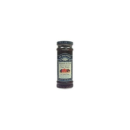 (2 Pack) - St Dalfour - Four Fruits Fruit Spread | 284g | 2 PACK BUNDLE