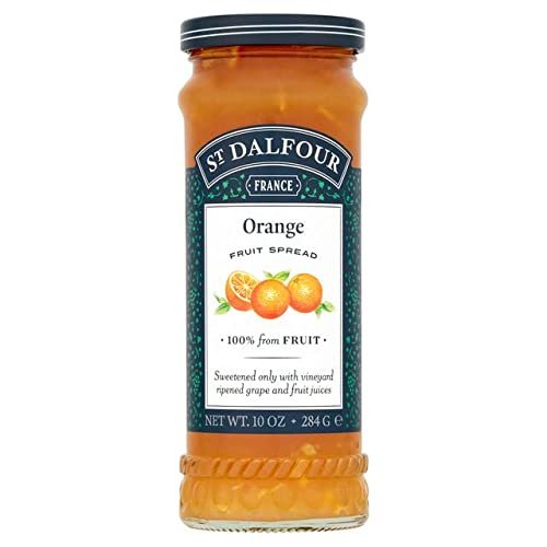 (2 Pack) - St Dalfour - Orange Fruit Spread | 284g | 2 PACK BUNDLE