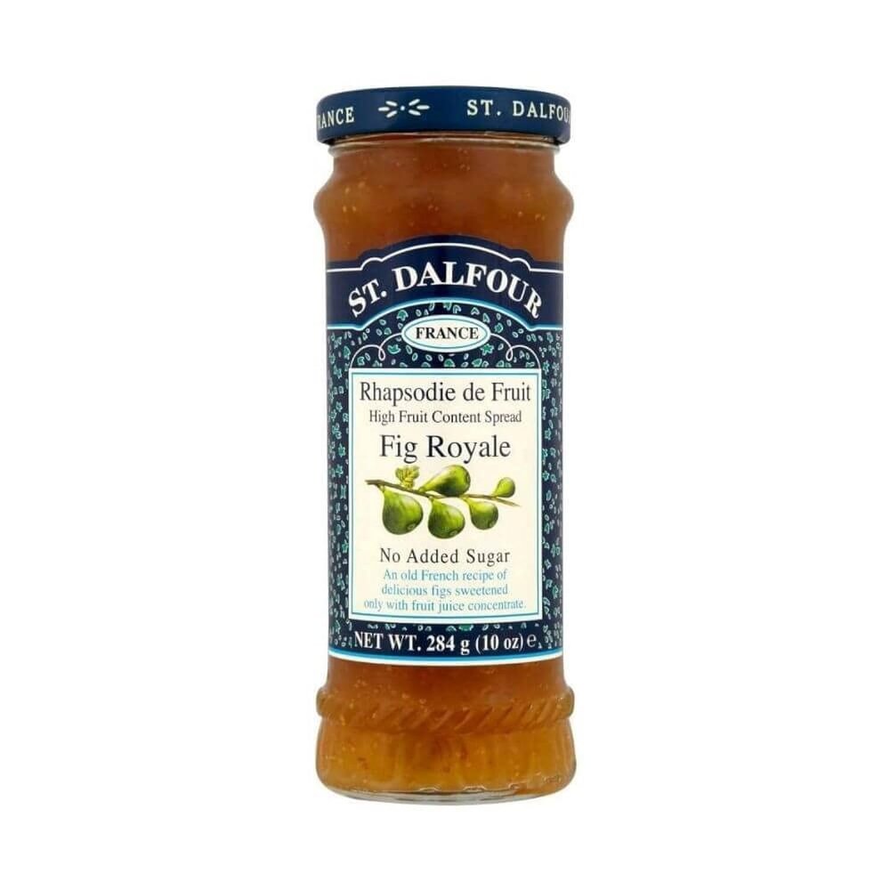 (2 Pack) - St Dalfour - Fig Royale Fruit Spread | 284g | 2 PACK BUNDLE