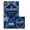 (2 Pack) - Pukka Herbs - Night Time | 20 sachet | 2 PACK BUNDLE view 1