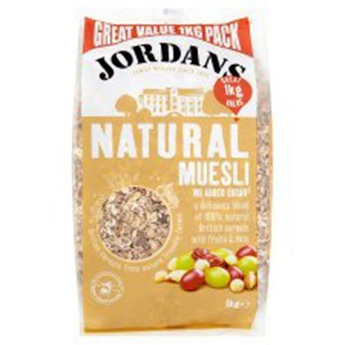 (12 PACK) - Jordans - Natural Muesli | 1000g | 12 PACK BUNDLE