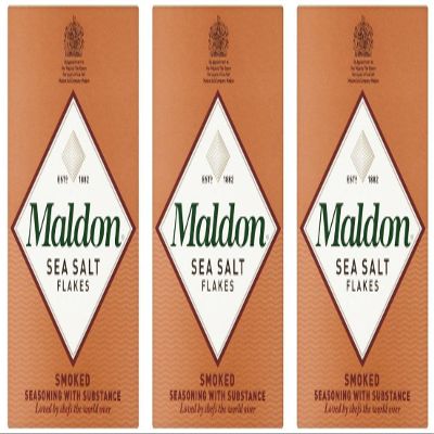 (3 PACK) - Maldon Salt - Smoked Sea Salt | 125g | 3 PACK BUNDLE