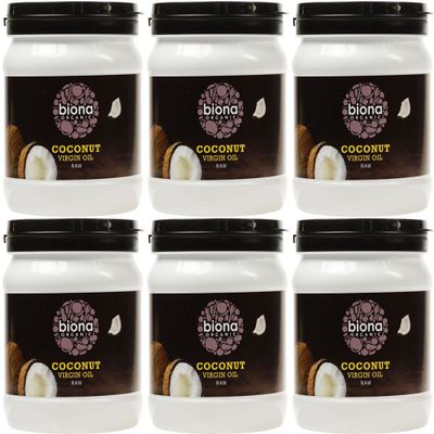 (6 Pack) - Biona - Org Virgin Coconut Oil | 800g | 6 Pack Bundle