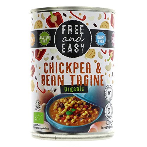 (10 PACK) - Free Natural - Organic Chickpea & Bean Tagin | 400g | 10 PACK BUNDLE