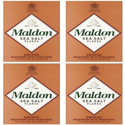 (4 PACK) - Maldon Salt - Smoked Sea Salt | 125g | 4 PACK BUNDLE