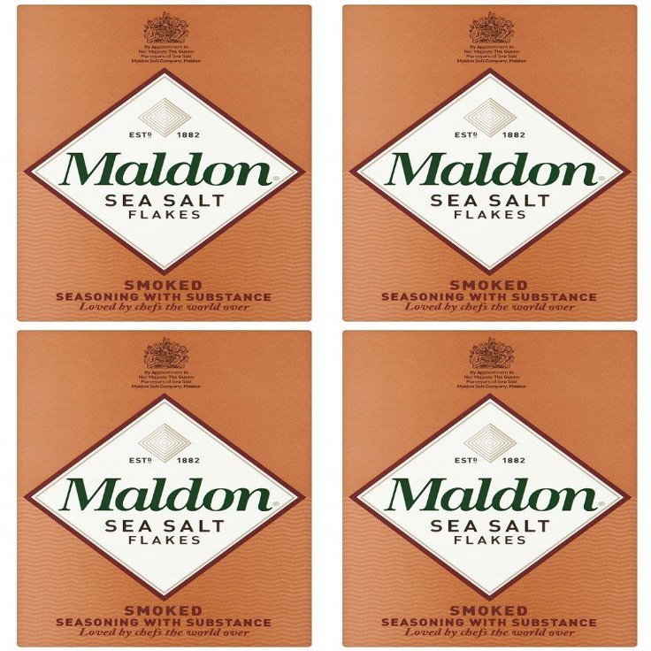 (4 PACK) - Maldon Salt - Smoked Sea Salt | 125g | 4 PACK BUNDLE