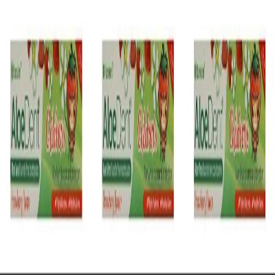 (3 Pack) - Aloe Dent Aloe Vera Childrens Toothpaste - Fluoride Free | 50ml | ...