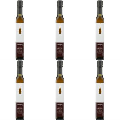(6 PACK) - Clearspring - Organic Toasted Sesame Oil | 500ml | 6 PACK BUNDLE