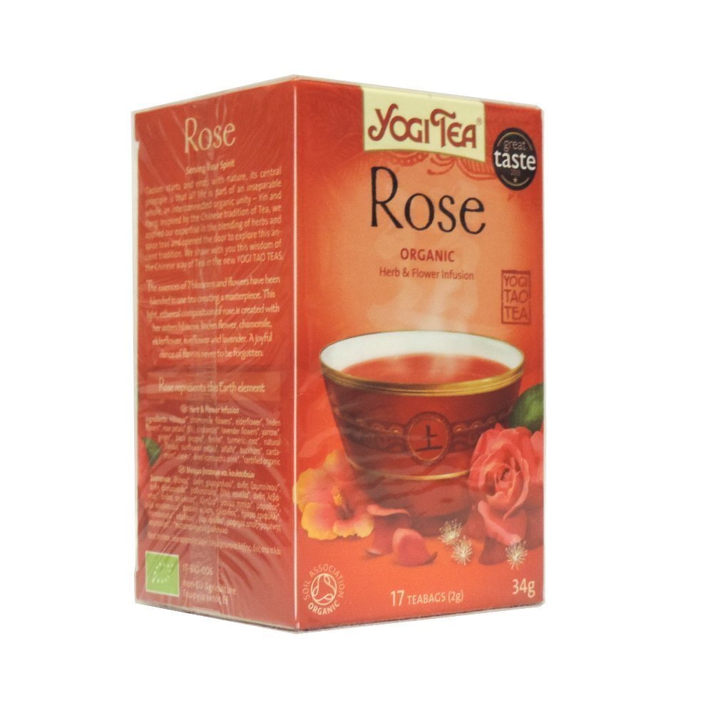 (2 Pack) - Yogi Tea - Rose Tea | 17 Bag | 2 PACK BUNDLE