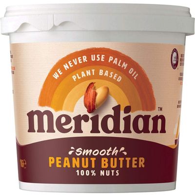 (4 PACK) - Meridian - Smooth Peanut Butter No Salt MER-31569050 | 1000g | 4 P...