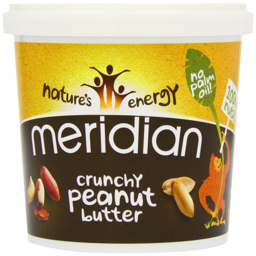 (10 PACK) - Meridian - Crunchy Peanut Butter No Salt | 1000g | 10 PACK BUNDLE
