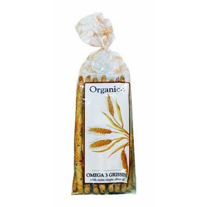 (2 Pack) - Organico - Org Omega-3 Grissini | 120g | 2 PACK BUNDLE