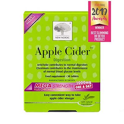 (3 PACK) - New Nordic Apple Cider Mega Strength - One A Day | 30s | 3 PACK - ...