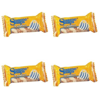 (4 PACK) - Sesame Snaps Sesame Snaps With Yoghurt | 30 x 24g x | 4 PACK - SUP...