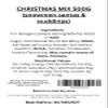 Christmas Chocolates Foil Mix 500g - Chocolate Santas, Snowmen & Puddings - Solid Chirstmas Balls - Christmas Santa Chocolate - For Table Decoration & Stocking Fillers view 3