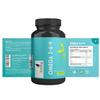 Omega 3 6 9 Triple Strength Fish Oil + Flaxseed Oil & Sunflower Oil - EPA & DHA - High Strength 1000mg - Made in The UK - Omega369 in one softgel by NutriZing - Potent Essential Fatty Acids view 3
