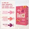 Mornflake - Beta 3 Very Berry Oat Bran Flakes Breakfast Cereal With Strawberries, Raspberries & Cranberries. 1x 400g Box High In Fibre, Thiamin And Iron With Added Vitamins And Minerals view 3
