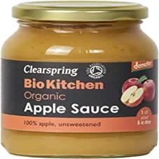 Bio Kitchen Organic Apple Sauce 360 g (Pack of 6)