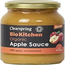 Bio Kitchen Organic Apple Sauce 360 g (Pack of 6)