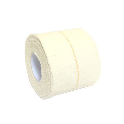 12 Rolls of 5CM X 4.5M QUALICARE PRO EAB Elastic Adhesive Bandage Athletic Sports Rugby Lifting Football Knee Ankle Elbow Wrist Joint Support Tape STRAPING White