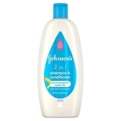 Johnson's Baby 500 ml Special Edition 2-in-1 Shampoo and Conditioner - Pack of 6