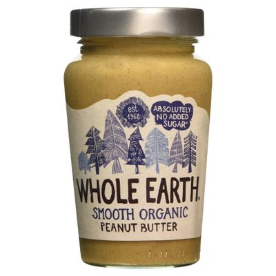 Whole Earth Smooth Organic Peanut Butter, 340g