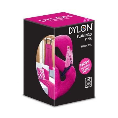 DYLON Machine Dye 350g Salt Included! Flamingo Pink - Bulk Discount Available (1)