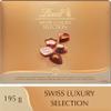 Lindt Swiss Luxury Selection | 19 Assorted Milk, White and Dark Chocolate Box Medium, 195g | Gift Present or Sharing Box for Him and Her | Christmas, Birthday, Celebrations, Congratulations, Thank you view 2