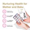 Pro-Ven Probiotics for Pregnancy Gut Health & Immune System Support Supplement Vitamin C and Calcium Safe for Mum and Baby 10 Billion CFU 30 Capsules view 2