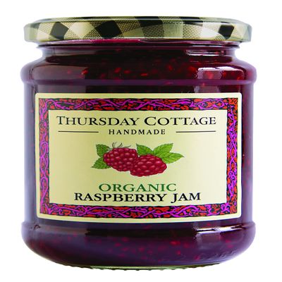 Thursday Cottage Organic Raspberry Jam 340g