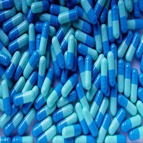 DR T & T 10000 Size 0 Gelatine Dark Blue/Light Blue Capsules with Certificate UK Seller