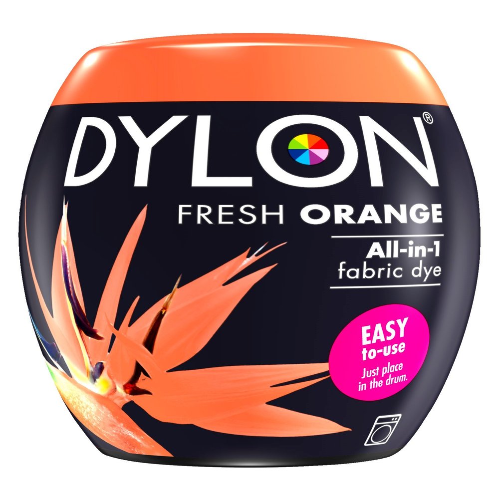 Dylon Machine Dye 350g Salt Included Fresh Orange - Bulk Discounts Available