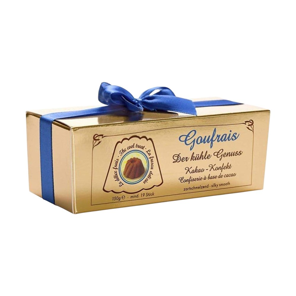 Goufrais Chocolate Cocoa Confectionery Finest Gugelhupf Chocolates. Chocolate Truffle Gift Set. Cocoa Confectionery Box 150 g