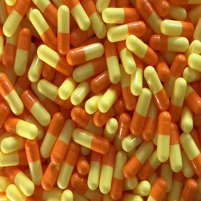 DR T & T 1000 Empty Gelatine Gelatin orange yellow capsules capsule size1 size 1 EU products with certificate