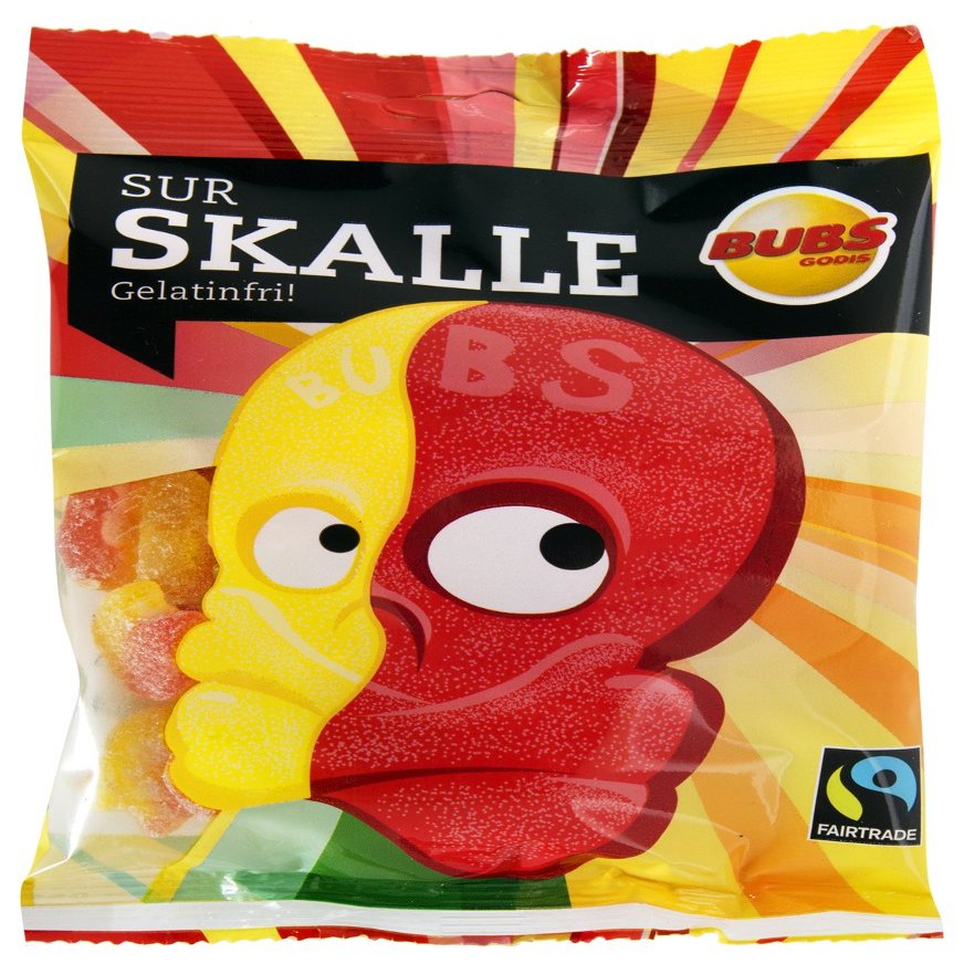 Bubs Sour Skulls (90g)