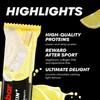 Powerbar - 30% Protein Plus - Lemon Cheesecake - 15x55g - High Protein Bar - Whey&Casein Protein - collagen free view 4