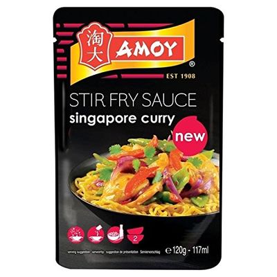 Amoy Singapore Curry Stir Fry Sauce 120g
